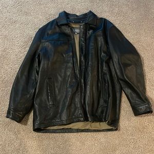 Wilson leather 2XLT Black Leather coat